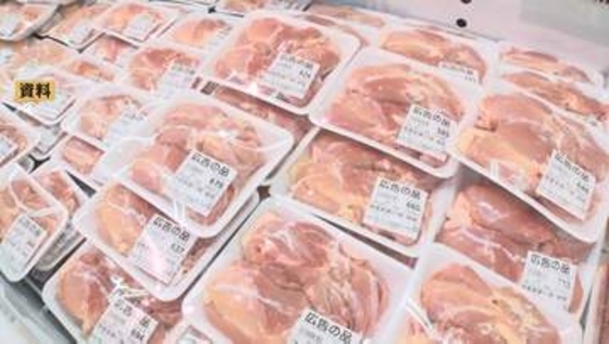 鶏もも肉の価格が155円で過去最高値　たまごの価格も最高値に並ぶ　農水省の食品価格動向調査　輸入牛肉も…円安 アメリカでの高騰で