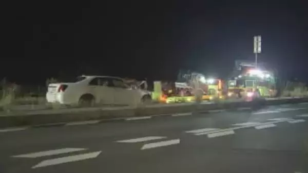 国道の交差点で出会い頭に軽トラックと乗用車が衝突　軽トラック助手席の女性（67）が死亡　茨城・笠間市