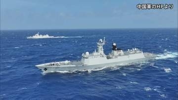 中国海軍がインドネシア海軍と台湾東側の海域で航行訓練　中国の管轄権主張する狙いも