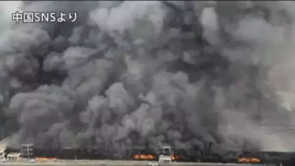 中国・深センのBYD工場の駐車場で火災　けが人なし