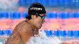 「松下知之、男子200個メドレーで優勝！1分55秒51の自己ベスト　日本新の400個メドレーと合わせ2種目制覇【競泳・インカレ】」の画像1