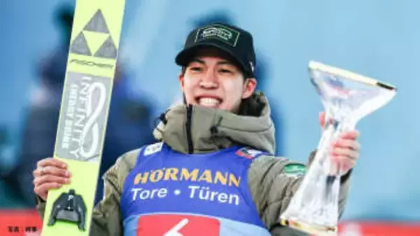 【スキージャンプ】24歳の二階堂蓮がＷ杯初優勝！2連勝中のプレブツを0.5点上回る　小林陵有は10位