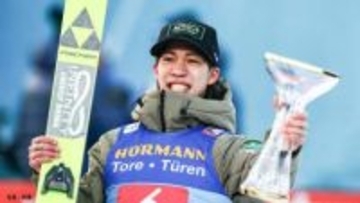 【スキージャンプ】24歳の二階堂蓮がＷ杯初優勝！2連勝中のプレブツを0.5点上回る　小林陵有は10位