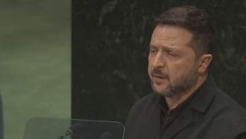 「ロシア資金源を標的に」ゼレンスキー大統領が各国に圧力強化訴え　AIの戦場での利用にも警戒感