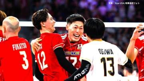 バレー男子日本代表、好調の高橋藍がチームをけん引「勝ちにこだわって戦った」、途中出場の宮浦健人はレギュラー獲得へ猛アピール【国際親善試合】