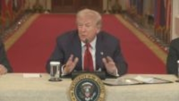 トランプ大統領　最先端兵器の生産量を4倍に増やす　ロッキード・マーティンCEOらと会談