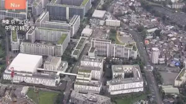 【速報】マンション上層階から5歳くらいの男の子が転落　心肺停止　JR赤羽駅から西に約500メートル離れた住宅街　東京・北区