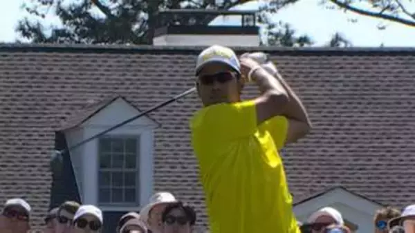 松山英樹、バーディスタートも勢いに乗れず　トータル3アンダーで後半へ【マスターズ最終日】