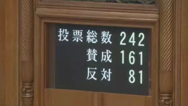 【速報】“国旗損壊罪”法が可決・成立　国民民主と参政党なども賛成