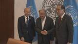 「広島・長崎両市長がグテーレス国連事務総長と面会　NPT再検討会議」の画像1