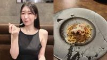 【 穂川果音 】　黒ノースリーブの私服姿で　絶品イタリアンを堪能　「一瞬ボロネーゼ？？って思ってしまうくらい旨味がすごいの」