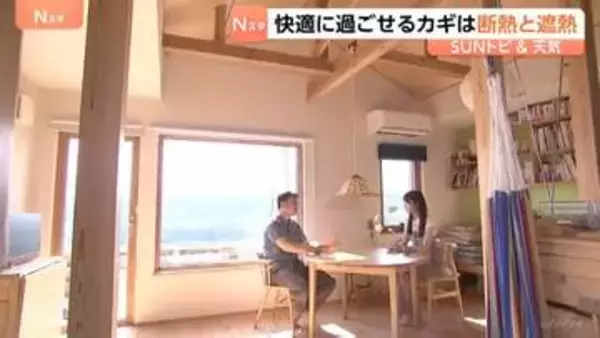 「エコハウス」6畳用エアコン1台で快適な30畳の一軒家　カギは「断熱」と「遮熱」【SUNトピ】