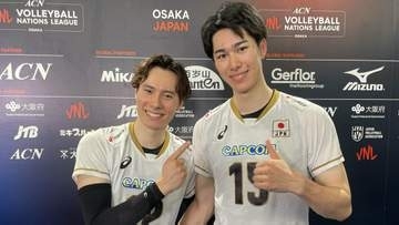 甲斐優斗「3連戦目で自分が一番元気だったかな」西本圭吾「皆さんの前で吠えることができてよかったなと」【ベルギー戦後コメント】