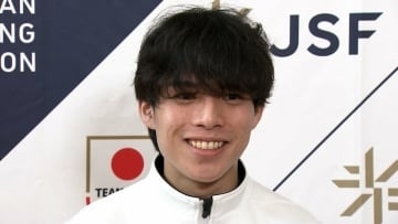 “金メダル宣言”日本のエース宮田将吾が闘志燃やす　ショートトラック日本代表、公開練習【冬季五輪】