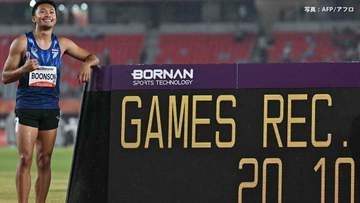 男子100m王者・タイのプリポル・ブーンソン男子200m準決勝で20秒10の大会新！最後は流すも余裕の1着フィニッシュ【アジア大会】