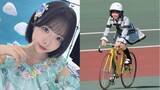 「【 SKE48・荒野姫楓 】〝初めてのピストバイク〟バンクコースに急遽挑戦　フォロワー感心〝衣装で挑戦できるのはひめたんへの信頼〟」の画像1