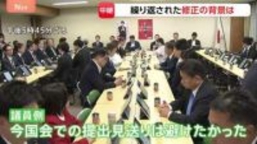 「再審」見直しめぐる議論大詰め 繰り返された法案修正の背景は？法務省が検察官抗告「原則禁止」を本則に盛り込んだ修正案提示