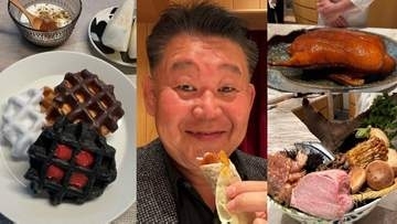 【 花田虎上 】 高級食材ずらりのオープンキッチン中華に大興奮　豪快な北京ダックに「最高に楽しかったです！」 朝は長女お気に入りのワッフル満喫