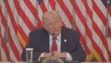 トランプ大統領　デンマーク自治領グリーンランドの領有に協力しない国に関税課す可能性示す 「国家安全保障のため必要」 薬の価格めぐり独・仏にも関税の可能性