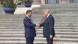 「【速報】トランプ大統領歓迎式典始まる　この後 米中首脳会談」の画像1