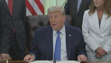 トランプ大統領　1億バレル以上の原油がホルムズ海峡を通過したと発表