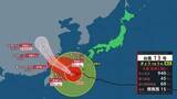 「台風13号 沖縄・奄美直撃　暴風雨長引く　来週は台風15号の動向に注意　熊本は3週間連続の猛暑日か」の画像1