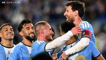 メッシ、ラストマッチで1G2Aで有終の美 ！代表通算126ゴールで代表に別れ　試合終了後には涙、会場も涙のメッシコールで“GOAT”称える