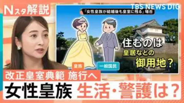 賛否呼ぶ「改正皇室典範」施行へ 女性皇族“皇室に残ったら”生活・警護どうなる？「養子」現実味は【Nスタ解説】