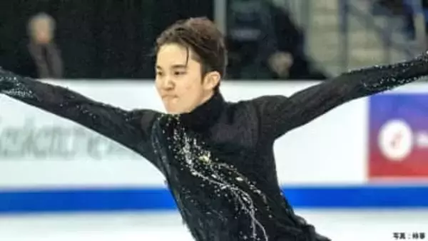 友野一希、フリーでジャンプ精彩欠き3位...SP首位もGP初制覇逃す、壷井は8位【スケートアメリカ】