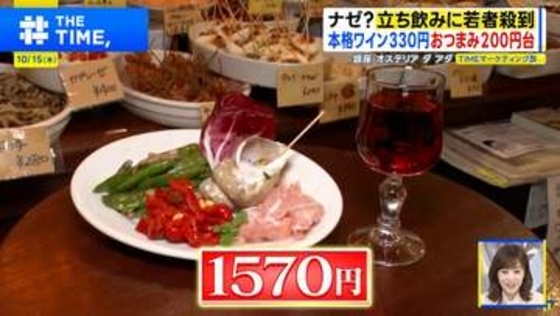 若者殺到の「立ち飲み」なぜ人気？銀座330円ワインから野毛の"せんべろ"まで進化する新潮流【THE TIME,】