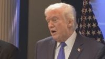 トランプ大統領　イランの反撃姿勢に「これまでにない規模で攻撃」