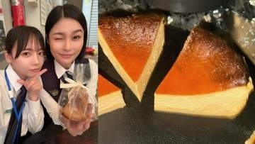 【 齊藤京子 】〝チーズケーキ作り〟に夢中　プロ級の腕前を披露　チーズケーキを貰った椿原愛さんは「美味しいもので幸せに溢れている」