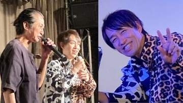 【 元「光GENJI」山本淳一 】デビュー39周年記念ライブ「ミッキーが見に来てくれて～」大沢樹生とステージ “貴重2ショット” 公開　微笑ましいやりとりも