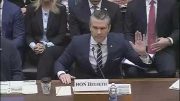 「恥知らずで無責任」ヘグセス米国防長官が反発　野党・民主党からのイラン攻撃の「泥沼化」指摘に
