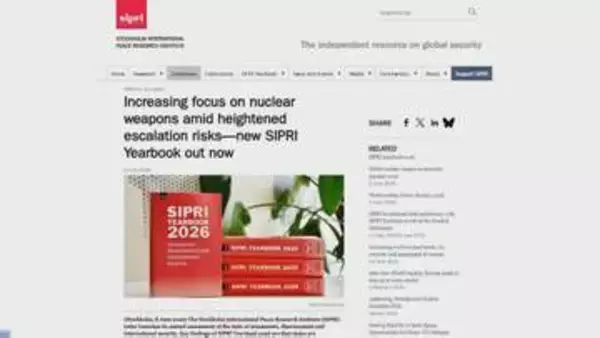 中国の核弾頭数推計620発に　前年比20発増　米ロが世界の核弾頭の8割を保有