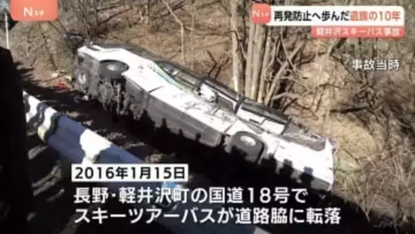 軽井沢町・スキーツアーバス事故から10年　再発防止へ活動続ける遺族　85項目の再発防止策実施・バス事業者の規制強化する法改正　若い世代に語り継ぐ取り組み　長野
