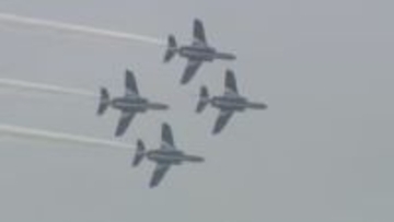 ブルーインパルスとブラックイーグルスが初の部隊間交流　今月28日に那覇基地で