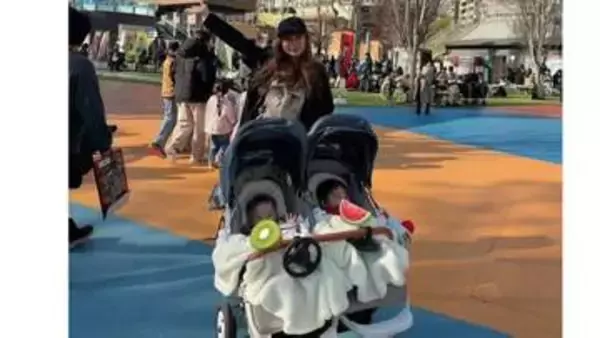 【 中川翔子 】　双子の息子と〝聖地〟後楽園へ　「人生最大の夢」戦隊ショー観覧　「叶えました、夢みたい！！やったーー！超楽しかったー！！」