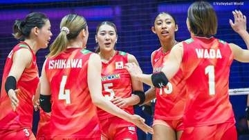 バレー女子日本代表、香港にストレート勝利で白星発進 ！ 佐藤淑乃が最多得点で牽引【アジア選手権】