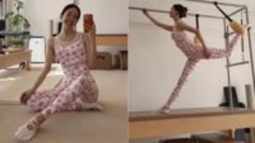 【 松島花 】〝ピラティスが今の年齢にしっくり〟華やかウェアも「もっと細かく丁寧に向き合いたい」身体へ真摯な思い