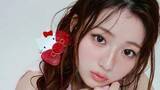 「【 辻希美・長女 】ハローキティのグッズに囲まれアンニュイスマイル　コメントには「ﾐ・◦・ﾐ」」の画像1