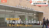 「区が保有のプールや体育館など 子どもの利用「無料」に　18歳以下対象で7月から　東京・品川区」の画像1