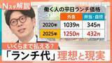 「「ランチ代」理想は777円、現実は1250円…「第3の給与」社食が救世主？ 都庁や農水省…誰でも使える“極上社食”【Nスタ解説】」の画像1