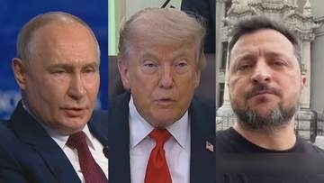 トランプ大統領　14日にロシア・プーチン大統領、ウクライナ・ゼレンスキー大統領と相次いで電話会談　ウクライナでの戦闘終結に力を入れていく考え