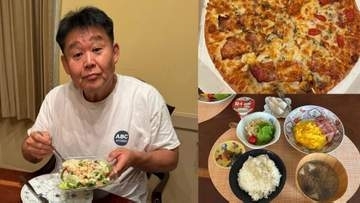 【 花田虎上 】　函館から鹿児島へ激走の疲労残る…「一日ゆっくりしてましたが まだだめです」 妻テイクアウトのピザ＆手作りお粥飯に感謝