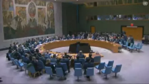 イラン情勢めぐり国連安保理緊急会合　NY中心部ではイランへの攻撃を非難する集会