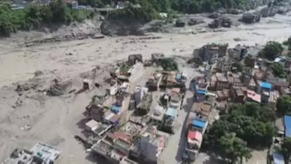 「揺れ」は地震ではなく氷河崩壊と土石流によるもの　ネパール・中国国境の土石流　USGS発表