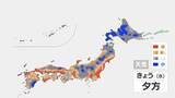 「きょうも西日本は猛暑日続出　熊本38℃予想　北日本と北陸は雷雨のおそれ【19日の天気】」の画像1
