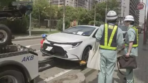 【速報】千葉豪雨　千葉市内の幹線道路上の放置車両をすべて撤去