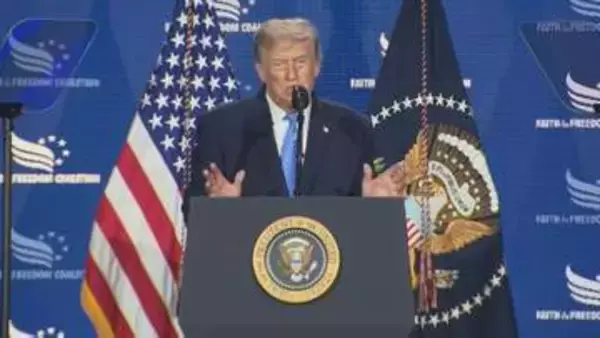 トランプ大統領　欧州の「デジタル課税」に対抗　100%関税を表明